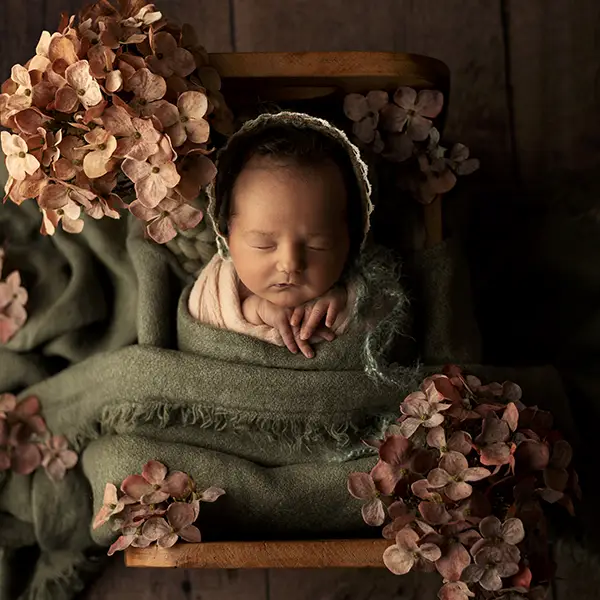 Portrait d'un bébé